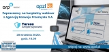 Webinar: Oferta Agencji Rozwoju Przemysłu S.A. w ramach wsparcia Tarczy Antykryzysowej