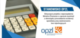 Stanowisko dot. projektu rozporządzenia Ministra Finansów w sprawie zwolnień z obowiązku prowadzenia ewidencji sprzedaży przy zastosowaniu kas rejestrujących 